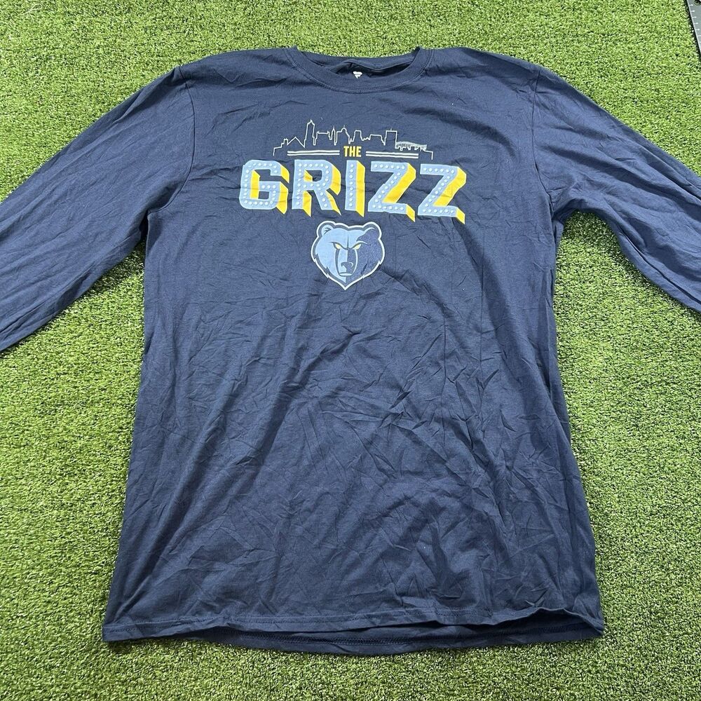 Fanatics Shirt Men's L Memphis Grizzlies T-Shirt NBA Tee Crew Basketball NWOT